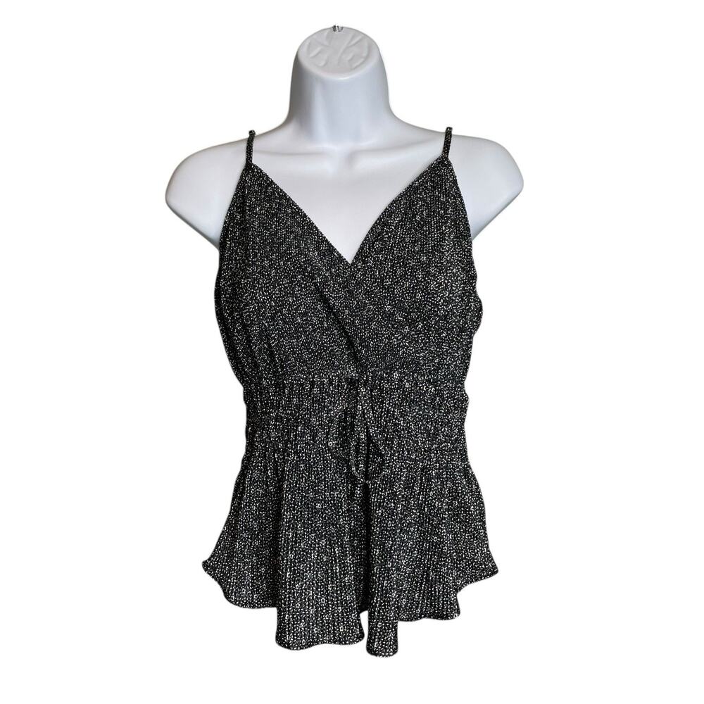 Abercrombie & Fitch Y2K Women's Ditsy Floral‎ Wrap Cami Top Size M Fairy Grunge